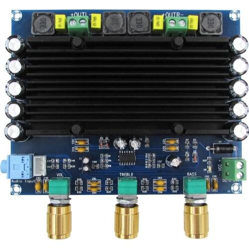 XH-M549 with tone 2x150W TPA3116D2 digital audio hifi amplifier board 2.0 channel