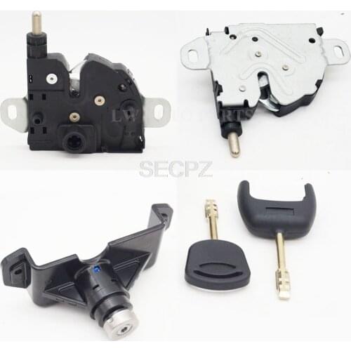 Bonnet Hood Lock & Latch Complete Set with 2 Keys For Ford Transit MK7 2006 2007 2008 2009 2010 2011 6C1A-16D748-AB