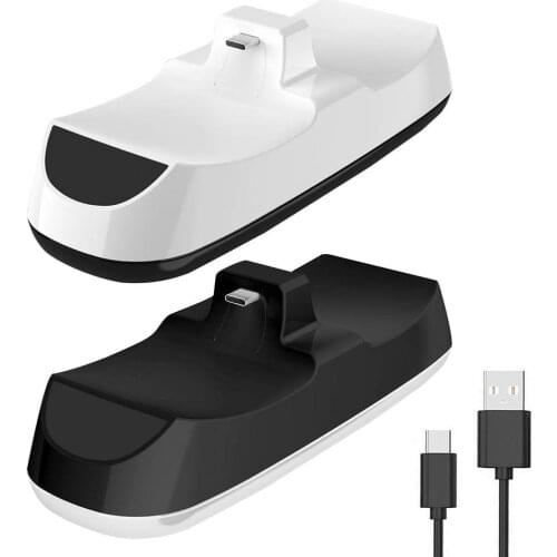 For PS5 Controller Charger Dual Charging Dock Station Stand With USB Type C Ouput Port For PlayStation 5 Dual Sense Accessories