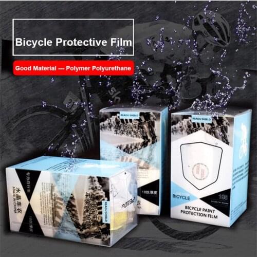 1 set bicycle frame protection sticker for Road Bike MTB Sticker Paint Protective Film Protection smooth surface protection