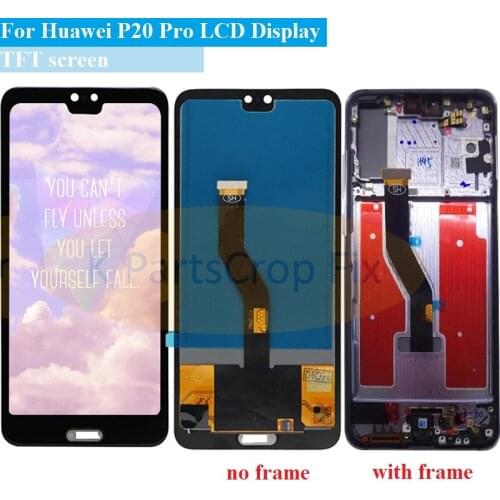 TFT 6.1"LCD For Huawei P20 Pro LCD with frame Display Screen Touch Digitizer Assembly P20 Pro CLT-AL01 -L29 Lcd P20 Plus Display