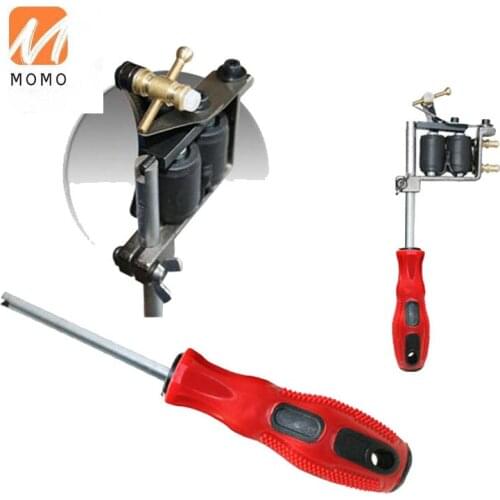 Tattoo Coil Machine Accessories Suit Toolbox Shrapnel Stiff-Bit Adjustable Matching Wrench Pincushion Box Screws