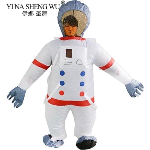 Astronaut Inflatable Costumes Halloween Christmas Mascot Anime Cosplay Costumes Cosmonaut For Adult Party Clothing Performance