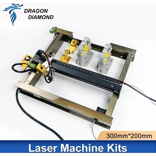 Components Complete kit 200*300mm For Co2 Laser Engraver Mini DIY machine Homeworker