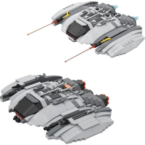 MOC 1978 Cylon Raider Space Intercepter Building Blocks Kit Interstellar Destoryer Fighter Bricks Model Toys For Children Gifts