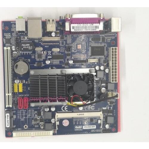 Atom D525 industrial computer mini-itx motherboard on-board dual-core CPU for POS machine cash register advertising