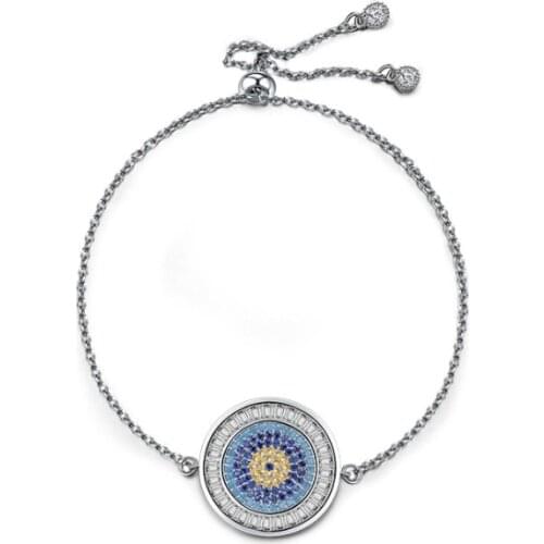 Europes latest original New Fashion jewelry heart charm bracelet Crystals From Swarovskis for womens gift