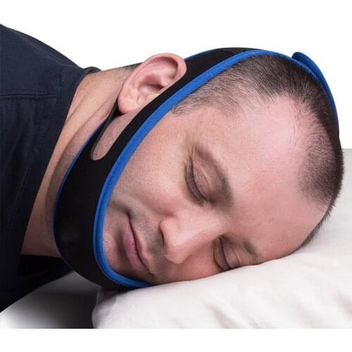 New Neoprene Anti Snore Stop Snoring Chin Strap Belt Anti Apnea Jaw Solution Sleep Support Apnea Belt Sleeping Care Tools