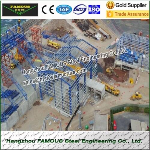 Structural Steel Fabrication Industrial Steel Buildings For Warehouse Frame