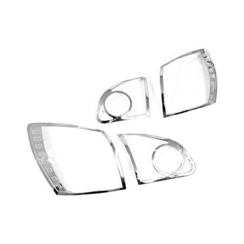 Car Styling Chrome Tail Light Cover For Nissan Qashqai Dualis 2007-2009