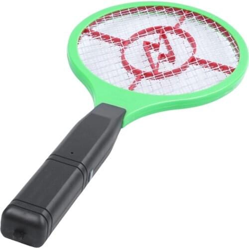 Mosquito Killer Electric Tennis Bat Racket Insect Fly Bug Zapper Wasp Swatter