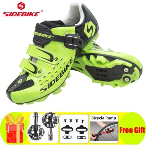 SIDEBIKE Cycling Shoes Sapatilha Ciclismo Mtb Men Women Mountain Bike Sneakers SPD Pedal Breathable Riding Outdoor Bicycle Shoes