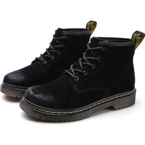 2021 Boots Women Genuine Leather Shoes for Winter Boots Shoes Woman Keep Warm Genuine Leather Botas Mujer Female Ankle Boots