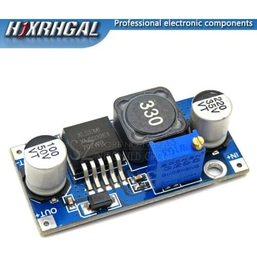 1PCS XL6009 DC-DC Booster module Power supply module output is adjustable Super LM2577 step-up module