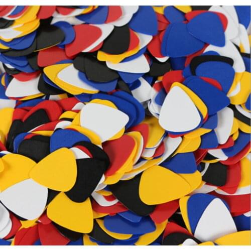 100Pcs/Set Musical Instrument Thickness Mix Guitar Pick Acoustic Picks Electric Bass Pic Plectrum Mediator Guitarra