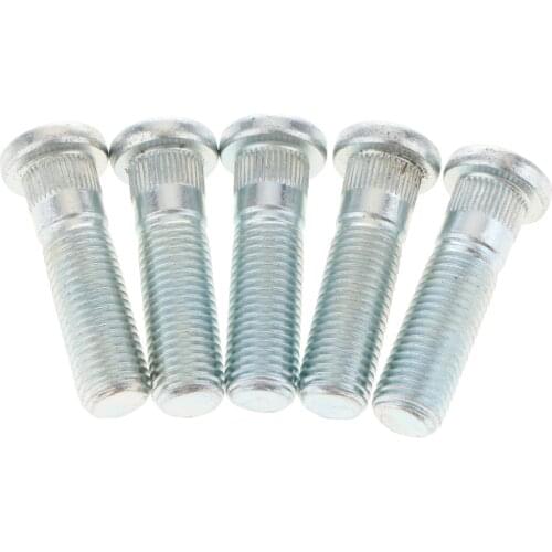 5 Pcs M10*1.5 Car Serrated Wheel Stud For Honda Accord/Cr-V/Element/Odyssey Acura Cl/Legend/Nsx/Rdx/Rl/Rsx Isuzu 1986-2014