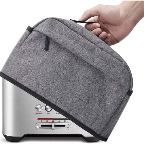 Household Toaster Cover with Pockets and Zipper, Dust and Fingerprint Protection Toaster Cover for Kitchen 2020 New Arrivals
