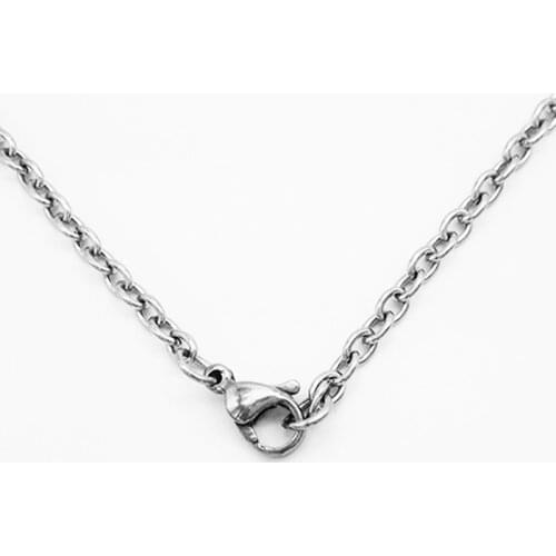 80cm Stainless steel Chains Diy Accessories Nl113