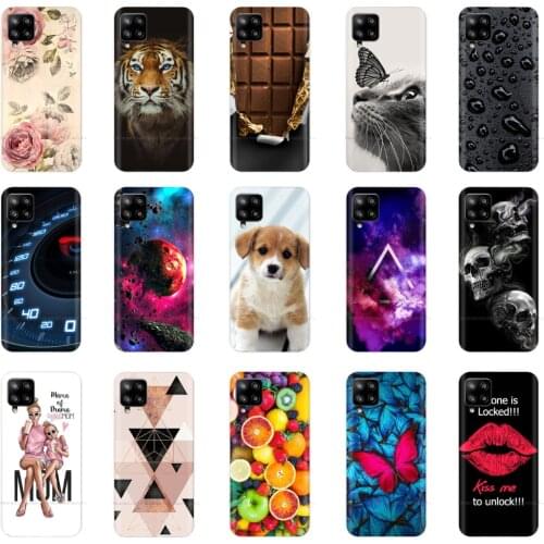 For Samsung Galaxy A42 5G Case Painted Silicon Soft TPU Back Cover Coque for Samsung A42 5G Phone Cases A 42 2020 Funda Bumper