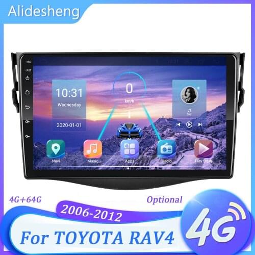 For Toyota RAV4 RAV 4 2005-2013 Android 9.0 Car Multimedia Player Navigation 4G+64G DSP Car Radio Video Player