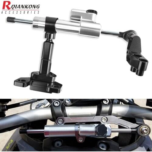 FOR YAMAHA YZFR3 YZFR25 2014 2015 2016 2017 Motorcycle Steering Stabilizer Damper With Bracket Linear Reversed Safety Control
