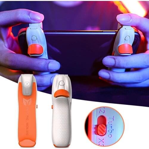 Mobile Shooting Gaming Vibration Button Triggers Gamepad Pubg Mobile Game Controller Extended Handle for iPhone Joystick Joypad