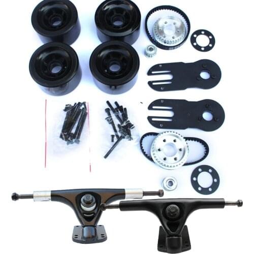 Electric Skateboard Wheels Double Drive Truck Electric Skateboard Single Drive Gear Belts Electric Skateboard Parts 5065 motor