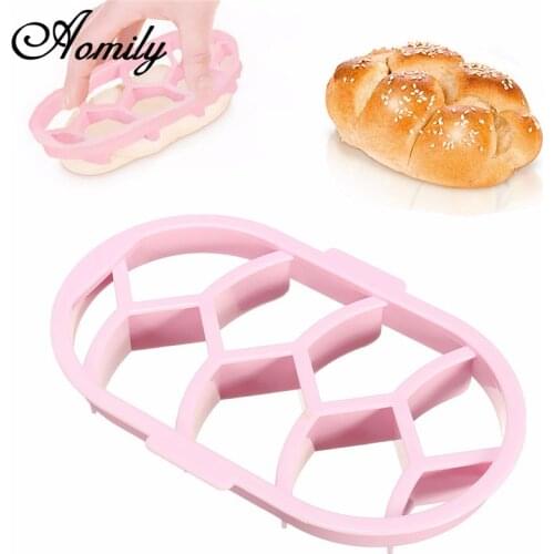 Aomily DIY Maker Mold Cake Bread Seal Cutter Tools for Kitchen Baking Decorations Home Furnishing Products Baking Pastry Cutters