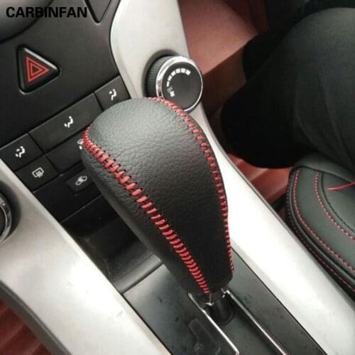 Classic Automatic Transmission Special Leather Hand-stitched Grip Cover for Chevrolet Cruze 2009 2010 2011 2012 2013 2014 2015