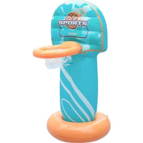Inflatable Basketball Hoop Swimming Pool Basketball Playing Toys For Swimming Pool Parent-child Interactive Educational Game Toy
