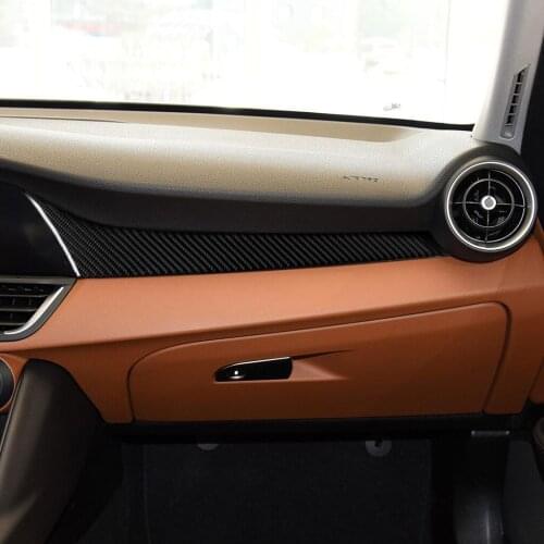 ABS Dashboard Panel Strip Sticker For Alfa Giulia 2017 952