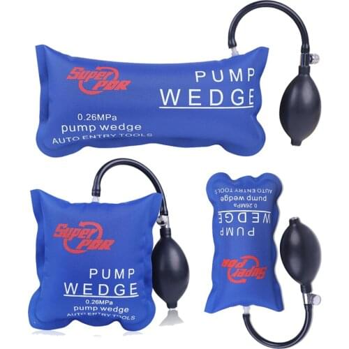 Pump Wedge Locksmith Tools Auto Air Wedge Airbag Set Open Car Door Lock Hand Tools