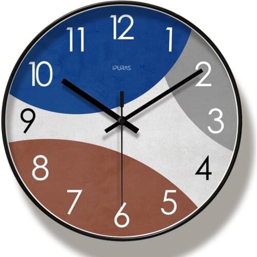 New 3D Wall Clock Simple Series HD Wall Clock Modern Design Silent Movement Wall Clock Large Size Home Decoration