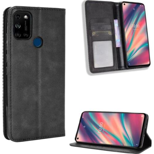 Suitable for WikoView 5 Plus anti-drop magnetic card mobile phone case clamshell leather retro luxury wallet case