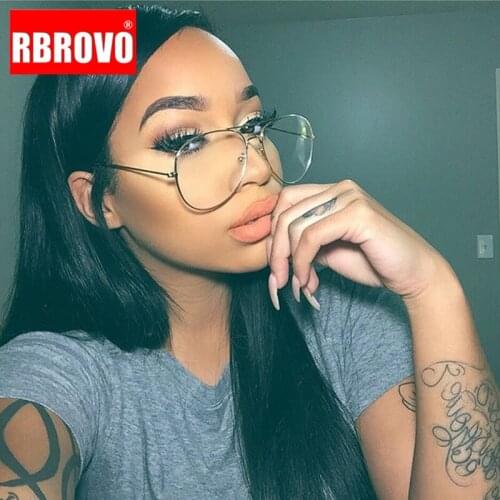 RBROVO 2021 Women Glasses Brand Designer Glasses Frame for Women/Men Vintage Eyeglasses Women Luxury Lentes De Lectura Hombre