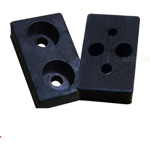 For CATERPILLAR CAT 320C/D 329 336 345 Excavator Side door stop block positioning rubber square pad rubber Excavator accessories