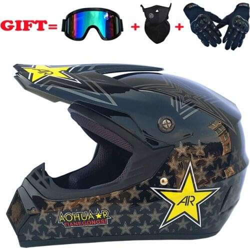 Personality four seasons kart off road helmet battery car helmet mountain bike ghost fire helmet DH downhill men and women