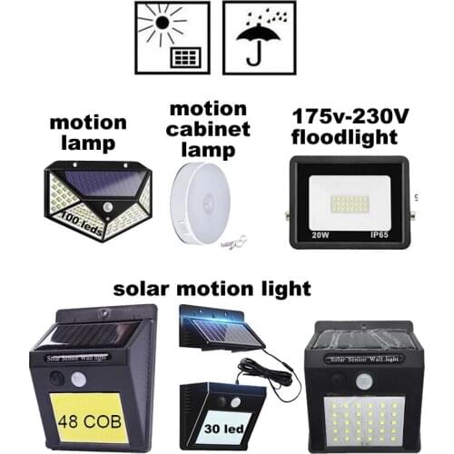 Solar LED Street Light For Home Garden Fence PIR Motion Sensor Detection Wall Lamps leds Solar Light Waterproof indoor home stre