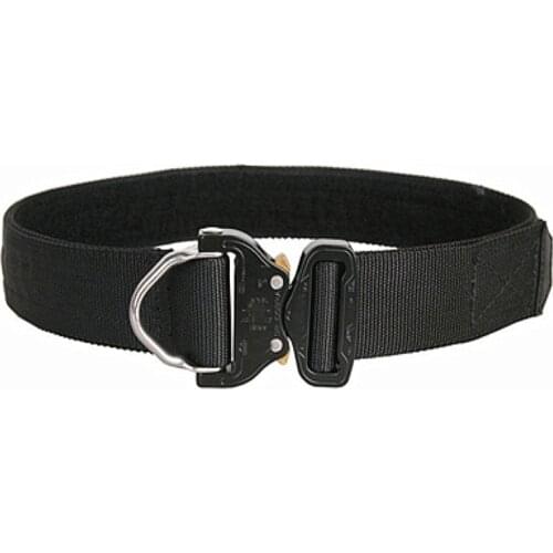 Tactical Military Airsoft D-Ring Riggers Belt 1.75 Inch Hook and Loop Shooting with Heavy Duty Buckle and Nylon material and