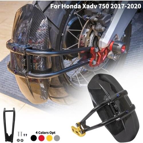 Carbon Motorcycle Rear Tire Hugger Mudguard Fender Splash Guard for Honda XADV750 2017-2021 2018 2019 X-ADV XADV 750 Accessories