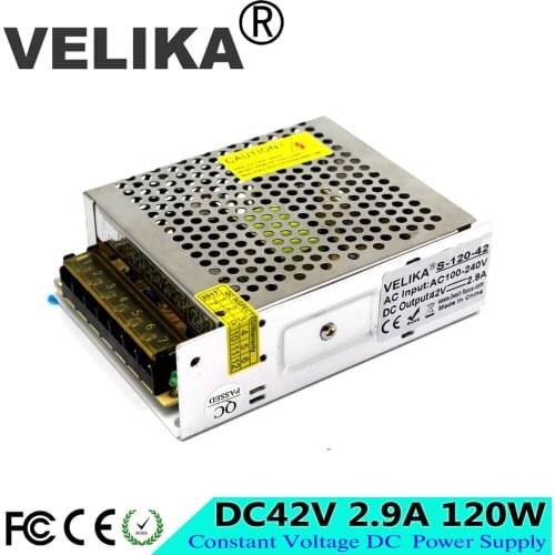 Universal Switching Power Supply AC to DC42V 2.9A 120W Power Adapter Driver lighting Transformer AC-DC SMPS For CNC CCTV AV TV