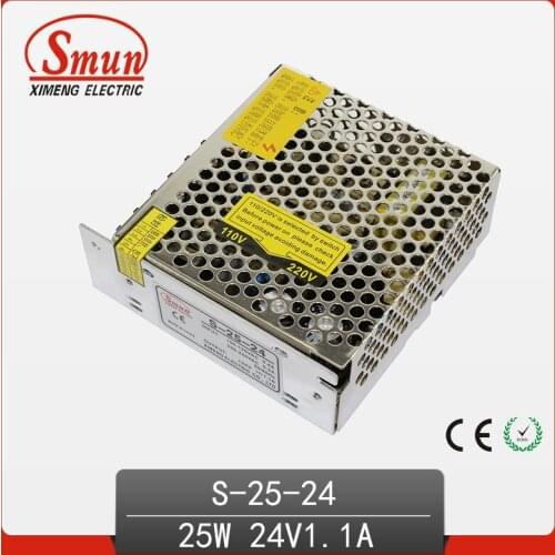 GOOD QUANLITY Voltage Transformer 1.1A 25W AC 100V-240V to DC 24V Switch Power Supply for Led Strip LED Display