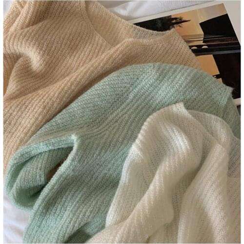 HELIAR Sweaters Women O-Neck Velvet Soft Sweaters Elegant Knitted Pullovers Long Sleeve Sweater For Women 2020 Autumn Winter