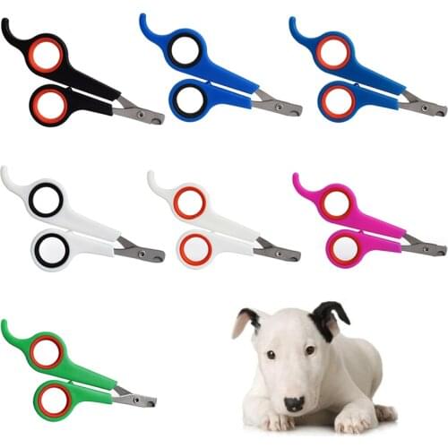 1PC Pet Nail Scissors Dog Cat Nail Claw Grooming Scissors Pet Nails Clipper Trimmer Supplies For Dog Cat Bird Rabbit Pet Gargets