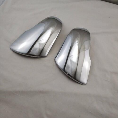 2pcs ABS Chrome Door Side Rearview Mirror Cover Trim For Hyundai ix25 Creta 2014-2019 Accessories Car Styling