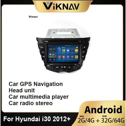 Car radio 2DIN Android DVD player FOR Hyundai i30 2012+ car stereo autoradio auto audio multimedia player GPS navigation