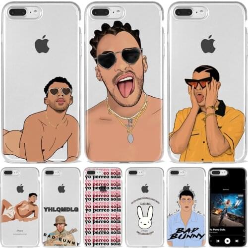 Yo Perreo Sola Bad Bunny Maluma TPU Soft Silicone Phone Case Cover for iPhone 11 12 Mini Pro XS MAX 6 7 8 Plus SE XR Funda Coque