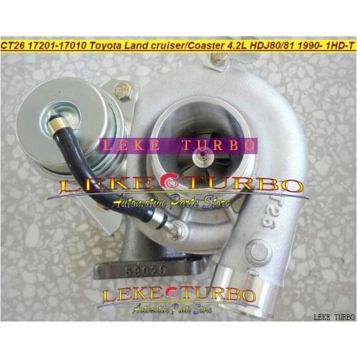 CT26 17201-17010 17201 17010 1720117010 Turbo For TOYOTA Landcruiser Coaster HDJ80 HDJ81 1990-01 1HD 1HD-T 1HD-FT 4.2L 160HP