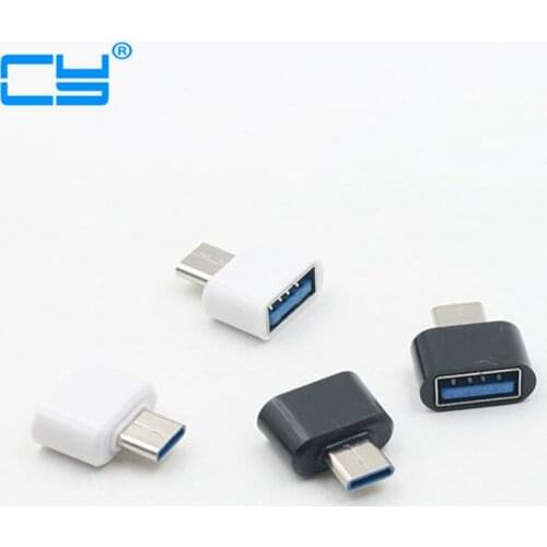USB Female to USB-C Type C 3.1 OTG Male Data Adapter For Samsung S8 LG G6 G5 V20 OnePlus 2 3 Huawei P9 P10 Plus