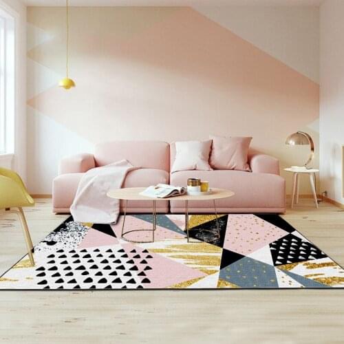 Nordic style Carpet Corridor Carpets living room bedroom Rug Home Entrance/Hallway Door mat Anti-Slip Wedding Floor Rugs